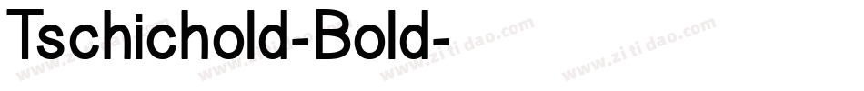 Tschichold-Bold字体转换