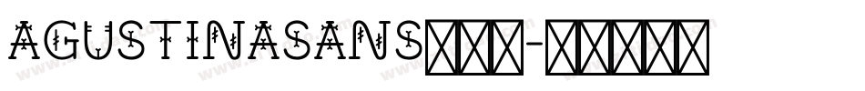 AGUSTINASANS转换器字体转换