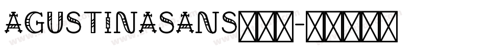 AGUSTINASANS转换器字体转换