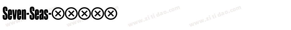 Seven-Seas字体转换