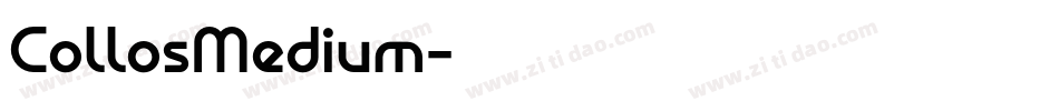 CollosMedium字体转换