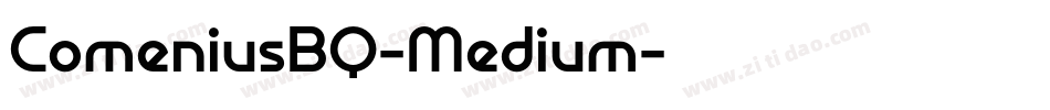 ComeniusBQ-Medium字体转换 ComeniusBQ-Medium字体转换