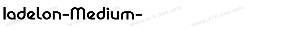 Iadelon-Medium字体转换