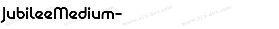 JubileeMedium字体转换