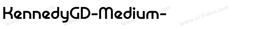 KennedyGD-Medium字体转换