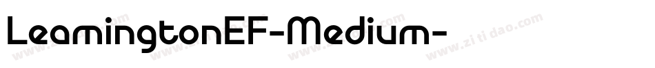LeamingtonEF-Medium字体转换