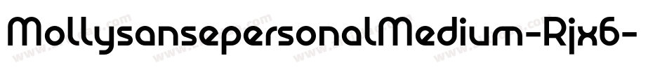 MollysansepersonalMedium-Rjx6字体转换