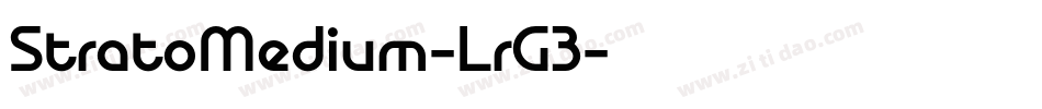 StratoMedium-LrG3字体转换