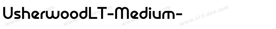 UsherwoodLT-Medium字体转换