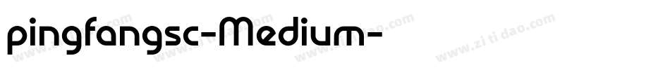 pingfangsc-Medium字体转换 pingfangsc-Medium字体转换
