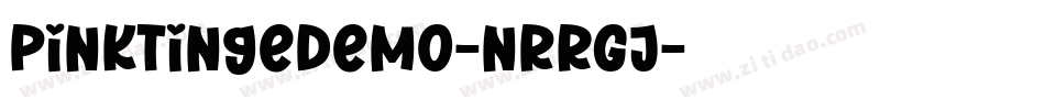 PinkTingeDemo-nRrGJ字体转换