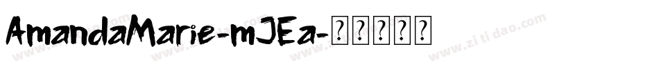AmandaMarie-mJEa字体转换