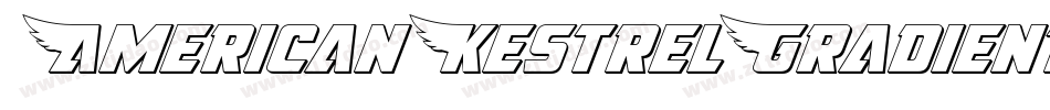 AmericanKestrelGradient-YZ3O字体转换