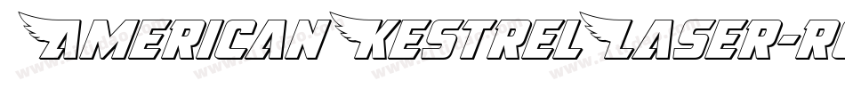 AmericanKestrelLaser-r62y字体转换