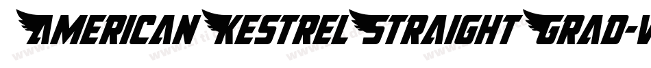 AmericanKestrelStraightGrad-vz3E字体转换