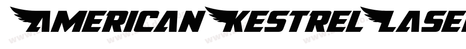 AmericanKestrelLaser-r62y字体转换