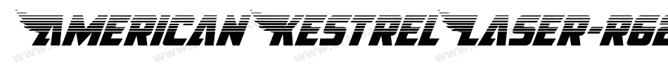 AmericanKestrelLaser-r62y字体转换