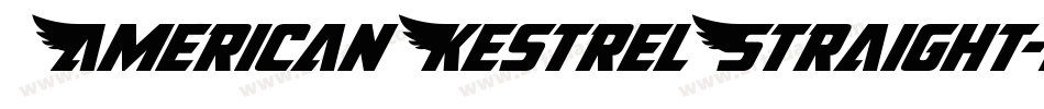 AmericanKestrelStraight-dzAV字体转换