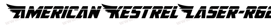 AmericanKestrelLaser-r62y字体转换