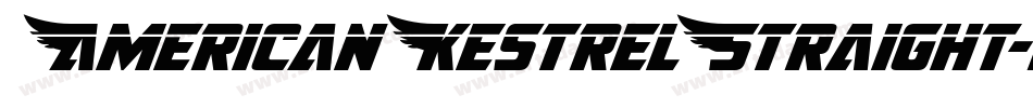 AmericanKestrelStraight-dzAV字体转换