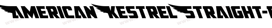 AmericanKestrelStraight-dzAV字体转换