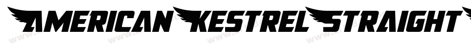 AmericanKestrelStraightGrad-vz3E字体转换