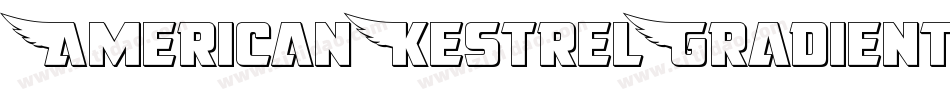 AmericanKestrelGradient-YZ3O字体转换