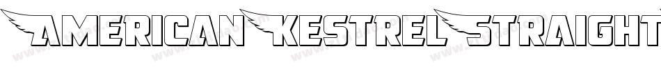 AmericanKestrelStraightGrad-vz3E字体转换