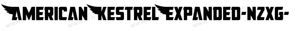 AmericanKestrelExpanded-nzxg字体转换