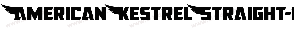 AmericanKestrelStraight-dzAV字体转换