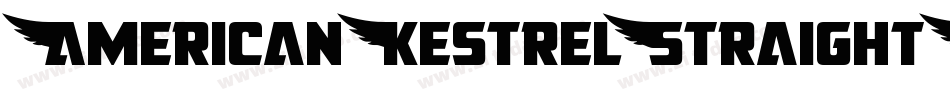 AmericanKestrelStraightGrad-vz3E字体转换