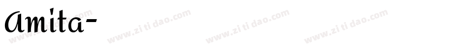 Amita字体转换