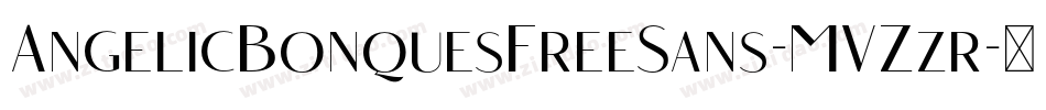 AngelicBonquesFreeSans-MVZzr字体转换
