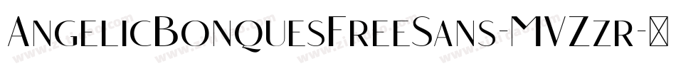 AngelicBonquesFreeSans-MVZzr字体转换