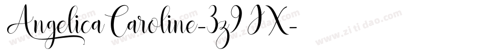 AngelicaCaroline-3z9JX字体转换