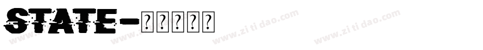 State字体转换