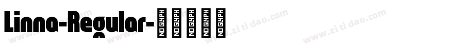 Linna-Regular字体转换