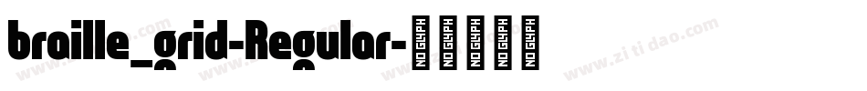 braille_grid-Regular字体转换