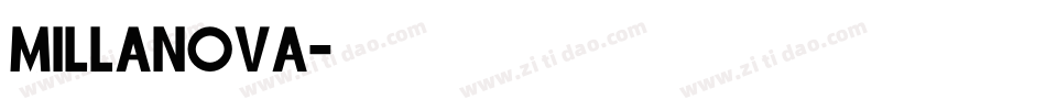 Millanova字体转换