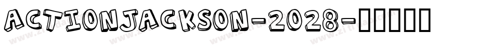 ActionJackson-2O28字体转换