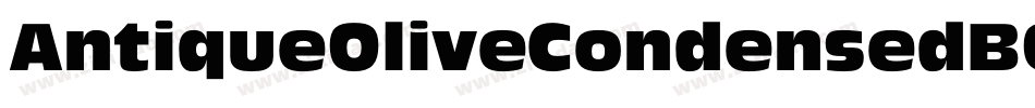 AntiqueOliveCondensedBQ-Regular字体转换