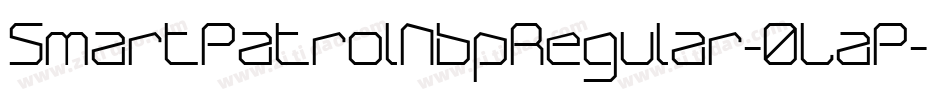 SmartPatrolNbpRegular-0LaP字体转换