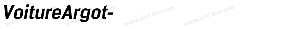 VoitureArgot字体转换