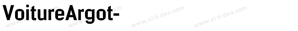 VoitureArgot字体转换