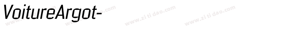 VoitureArgot字体转换