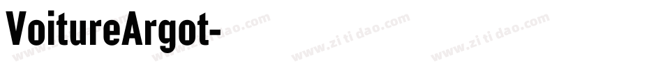 VoitureArgot字体转换