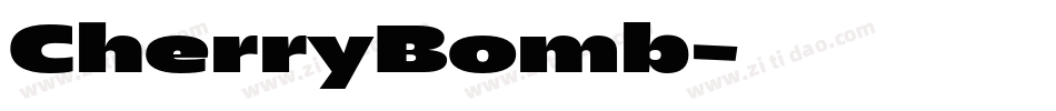 CherryBomb字体转换