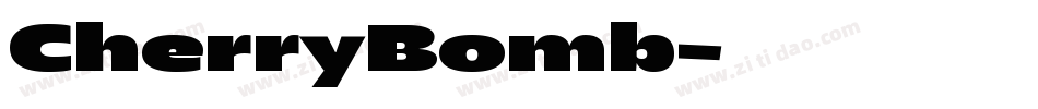 CherryBomb字体转换