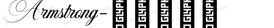 Armstrong字体转换