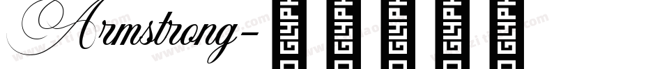 Armstrong字体转换
